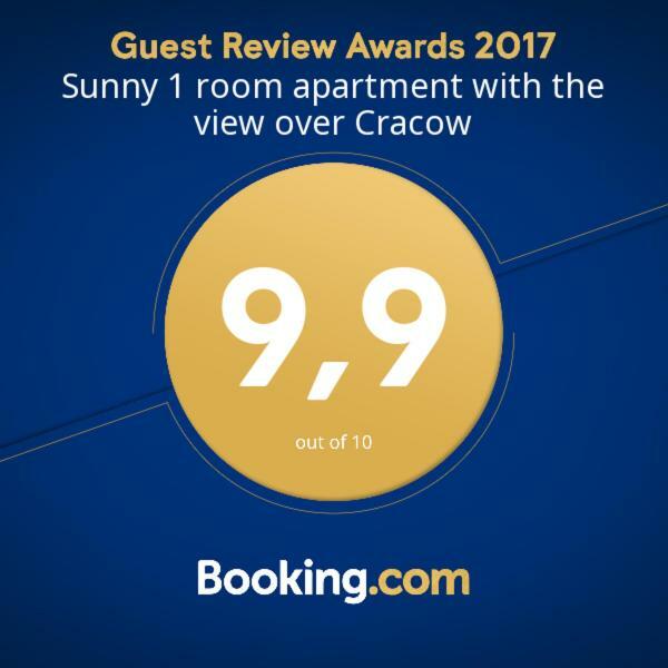 Sunny 1 Room Apartment With The View Over Cracow Krasków Εξωτερικό φωτογραφία